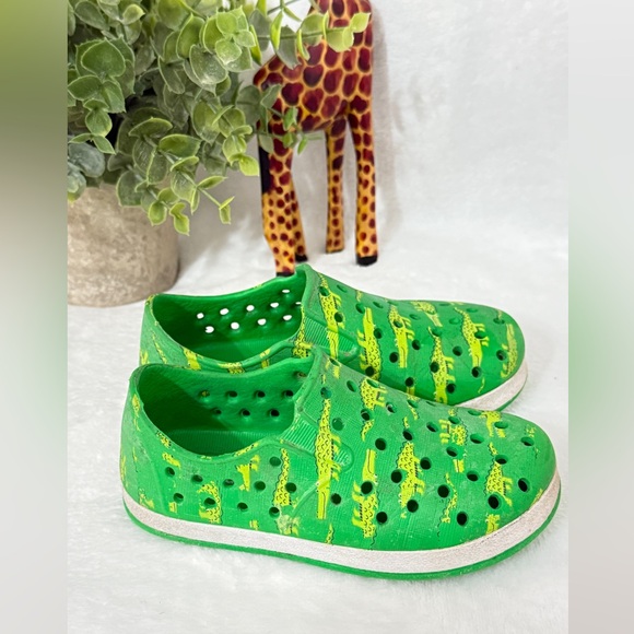 Cat & Jack Other - Cat&Jack Kids Size 7 Alligator Print Green